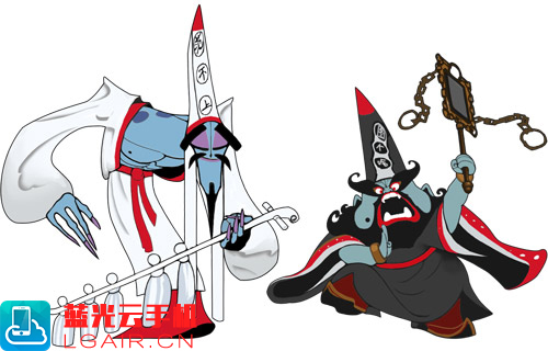 闹闹天宫黑白无常