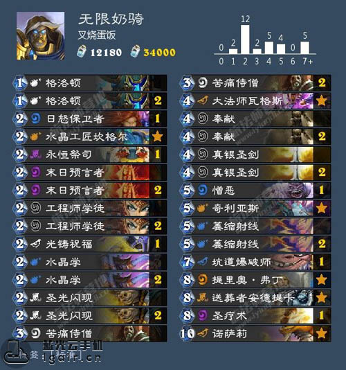 炉石传说奶骑